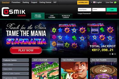 cosmik casino no deposit bonus